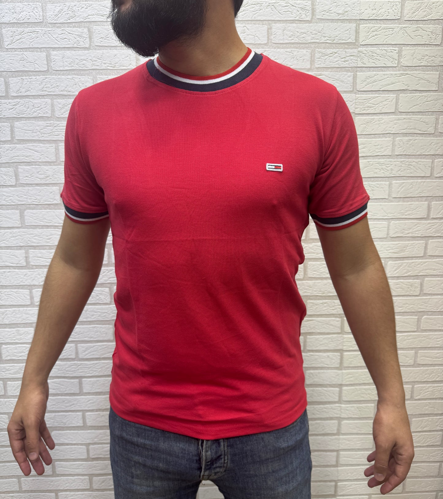 BIG PROMO 🔴 T-Shirt Tissu piqué Lyle & Scott et Tommy jeans
