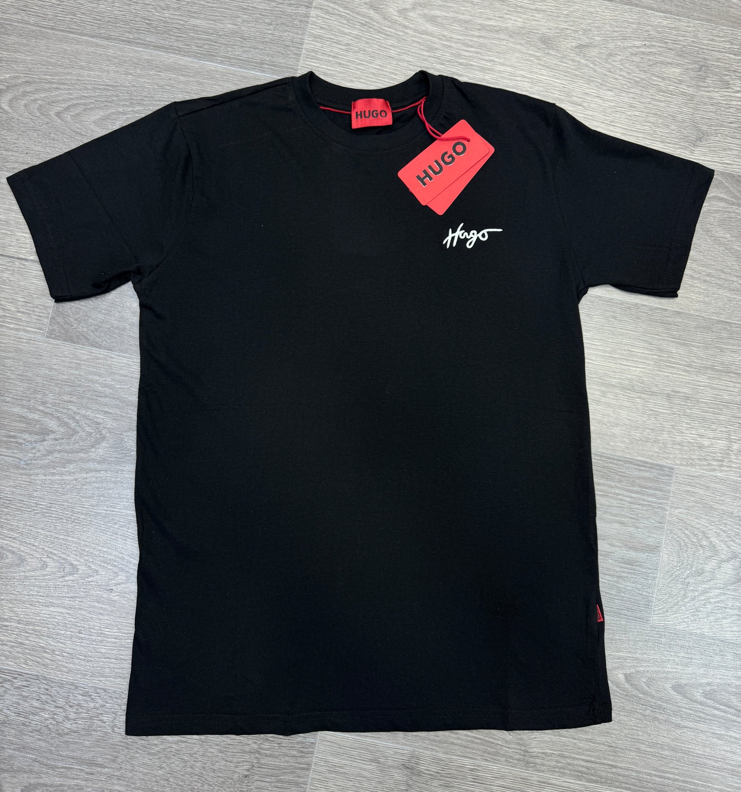 PROMO 🔴 T-shirt Hugo Boss BRODÈ 100% Cotton
