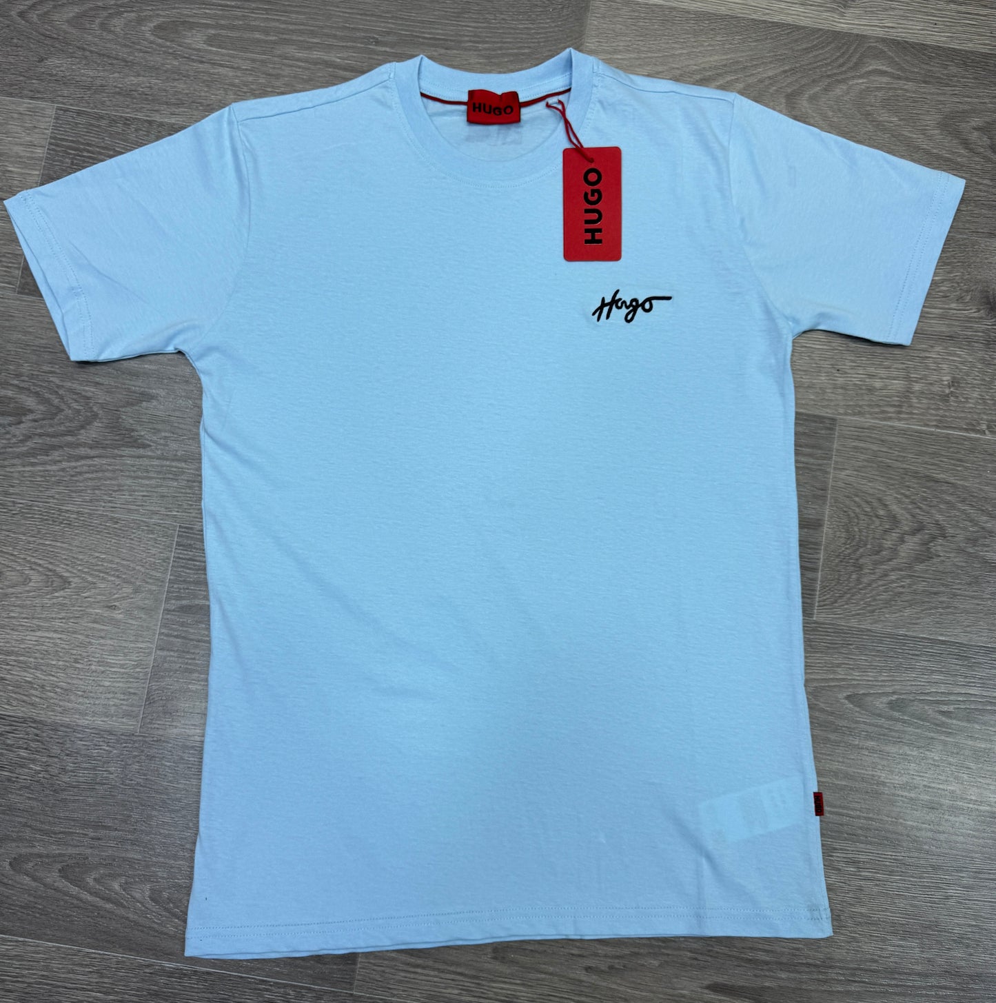 PROMO 🔴 T-shirt Hugo Boss BRODÈ 100% Cotton