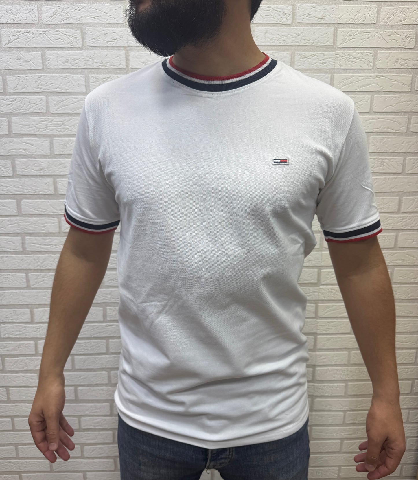 BIG PROMO 🔴 T-Shirt Tissu piqué Lyle & Scott et Tommy jeans