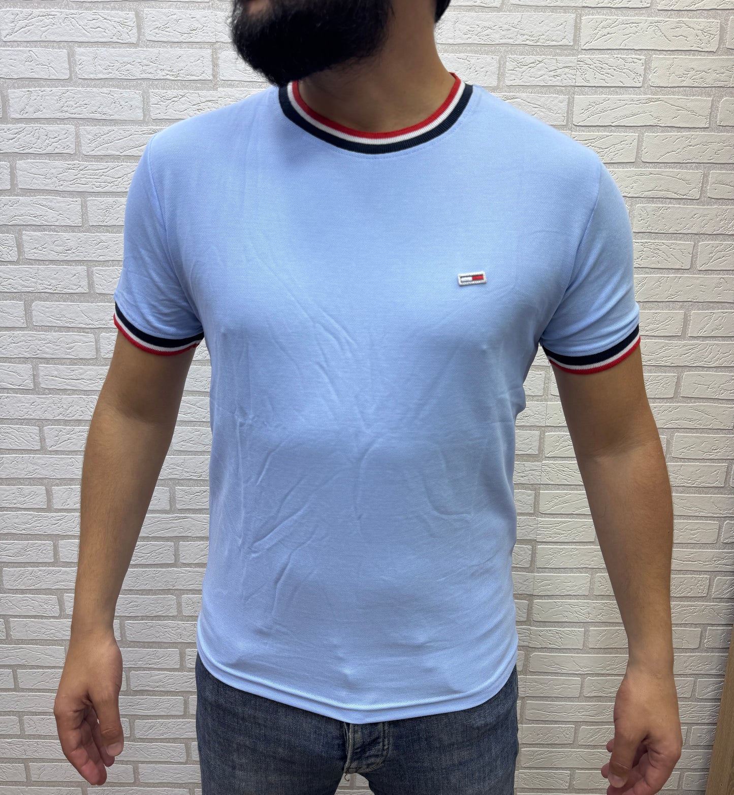 BIG PROMO 🔴 T-Shirt Tissu piqué Lyle & Scott et Tommy jeans